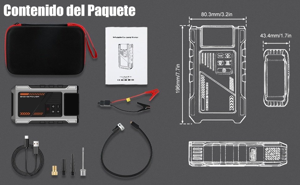 Contenido de la caja del EIGOTRAV PD-JA2