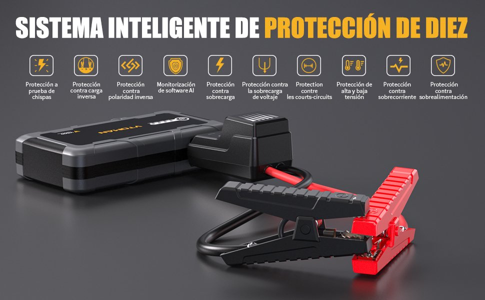 Sistema de medidas de seguridad de VTOMAN V1500