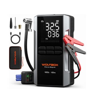 WOLFBOX MegaVolt 24 Air: el arrancador todo en 1 con 4000A y batería de 24 000 mAh