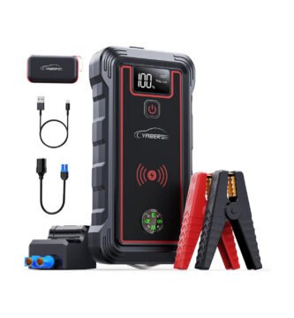 Arrancador de coche 12V 3500A y power bank de alta capacidad