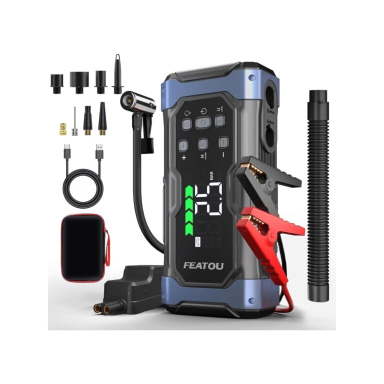 ¿Merece la pena el FEATOU V8? Opinión y reseña completa del arrancador con compresor