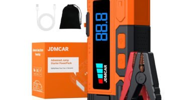 Opiniones JDMCAR JN-8148: arrancador de coche 3000A y 14 800 mAh