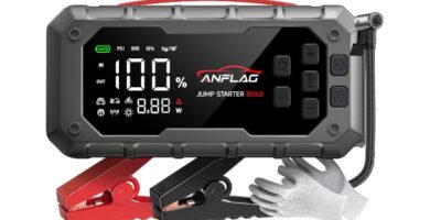 ¿Vale la pena el ANFLAG BD60: arrancador 7000A, 26 800 mAh y compresor?