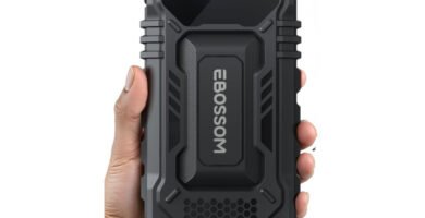 Análisis del EBOSSOM JS6 un arrancador 1500A y 12 000 mAh
