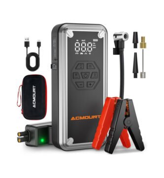 Arrancador ACMOUNT W160: 7000A, powerbank y compresor en un solo equipo