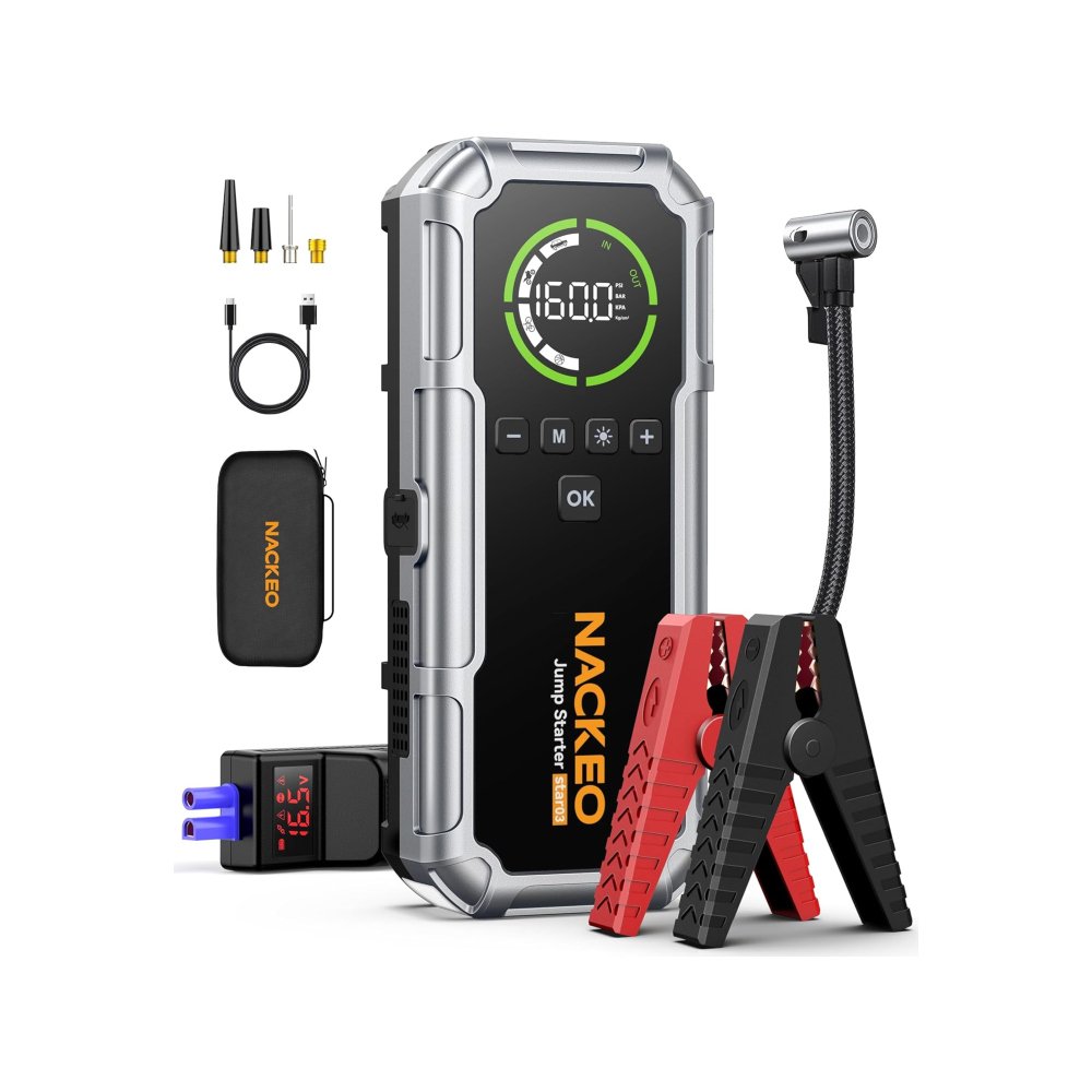 Arrancador con Compresor NACKEO Star03 – Rendimiento, Seguridad y Opiniones