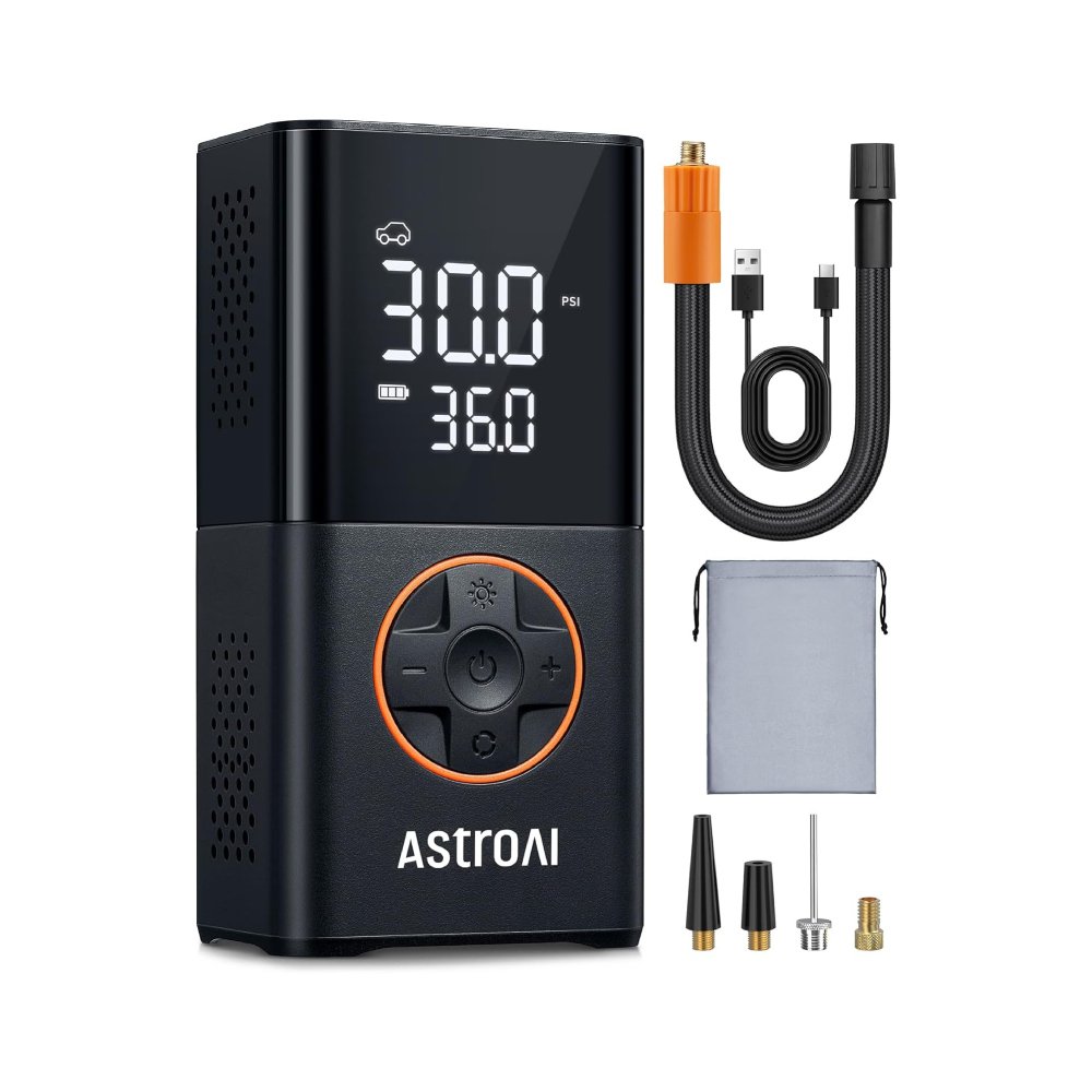 AstroAI AIRUN L7: Compresor de Aire Portátil para Coche