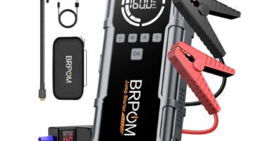 Review completa del arrancador BRPOM G20 con Inflador 160 PSI y 26800 mAh