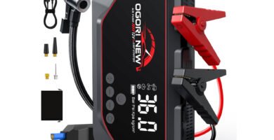 OGORI NEW K3 Opiniones: Arrancador 24000 mAh con Compresor