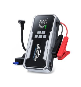 Arrancador BSMOOM B10: 7000A, 21800 mAh y Compresor Portátil