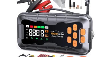 Análisis del YaberAuto AP03: Arrancador 8000A, Arranque Forzado y Compresor Portátil