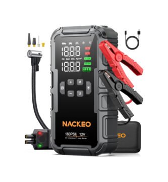 Arrancador Nackeo N40: 8000A y Compresor de Aire Integrado